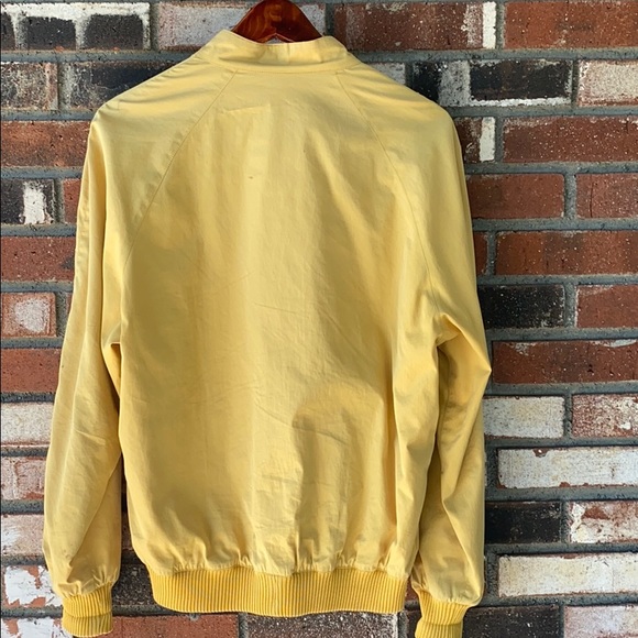 MENS BATTAGLIA BEVERLY HILLS REVERSIBLE YELLOW JACKET SIZE 48💛🧥